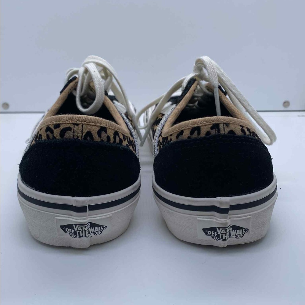 Vans Leopard Print Unisex Lace-Up Sneakers Size Women’s 5 / Men’s 3.5 - Picture 6 of 9